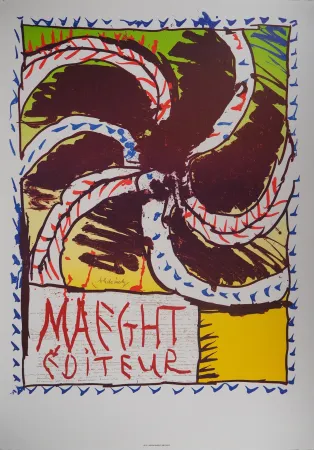 Lithografie Alechinsky - Hélice