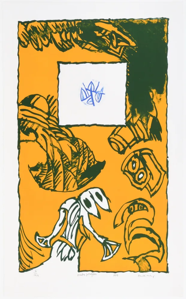 Lithografie Alechinsky - Herbes Potagères