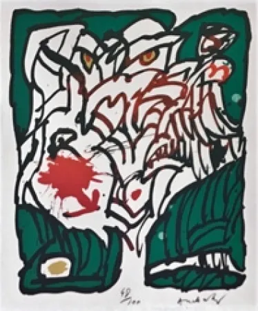 Lithografie Alechinsky - Hommage à 