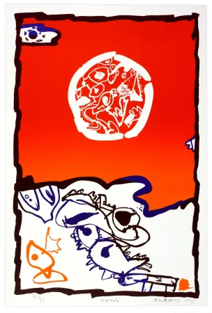 Lithografie Alechinsky - Honoré