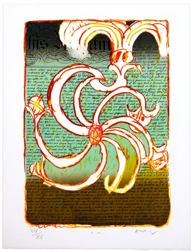 Lithografie Alechinsky - Identiture