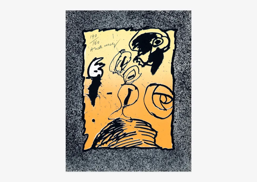 Lithografie Alechinsky - Infeuilletables 3 (les)