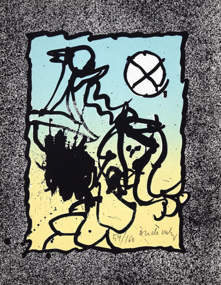 Lithografie Alechinsky - Infeuilletables 5 (les)