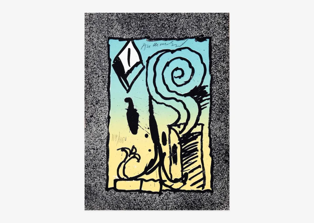 Lithografie Alechinsky - Infeuilletables 6 (les)