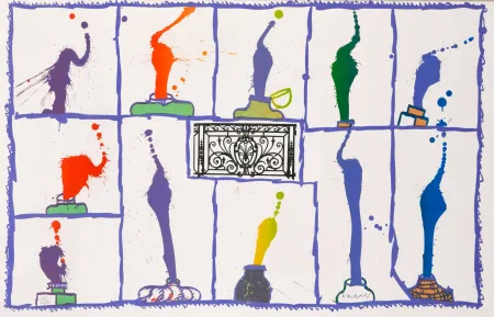 Lithografie Alechinsky - Ink