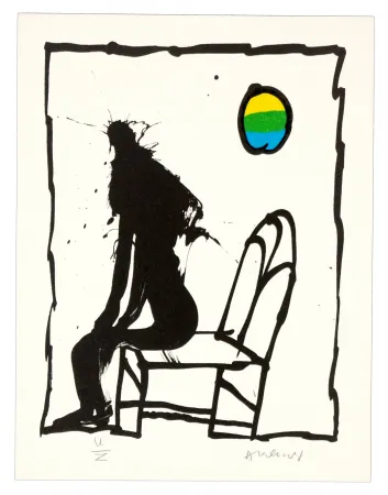 Lithografie Alechinsky - Je vous en prie asseyez-vous