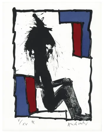 Lithografie Alechinsky - Je vous en prie, asseyez-vous III