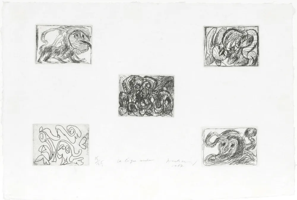 Ets Alechinsky - La ligne seule