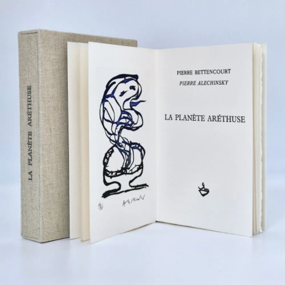 Geïllustreerd Boek Alechinsky - LA PLANÈTE ARÉTHUSE 