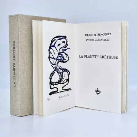Geïllustreerd Boek Alechinsky - LA PLANÈTE ARÉTHUSE 