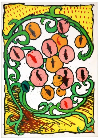 Lithografie Alechinsky - Labyrinthe d'Apparat III