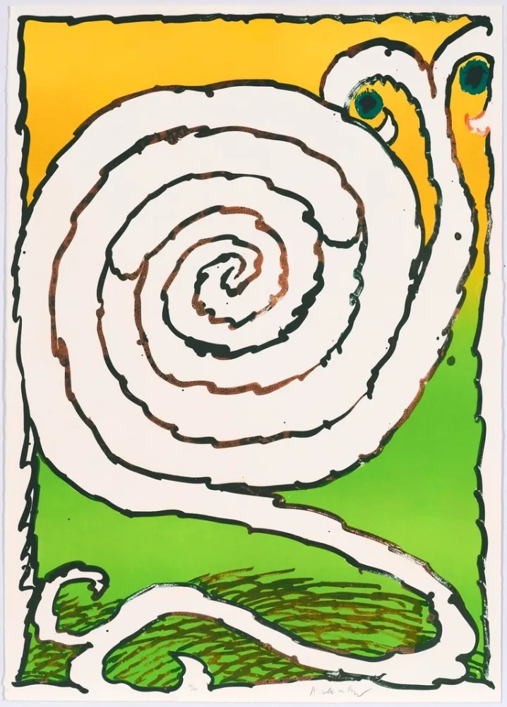 Lithografie Alechinsky - Labyrinthe d’apparat VIII