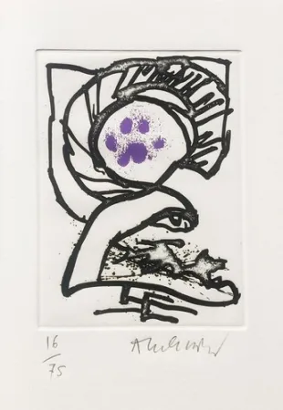 Geïllustreerd Boek Alechinsky - Le carnet du chat sauvage