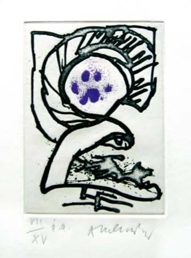 Geïllustreerd Boek Alechinsky - Le carnet du chat sauvage