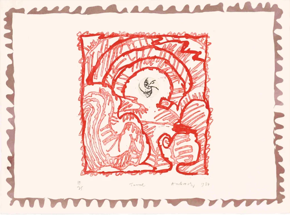 Ets Alechinsky - Le chien roi – Tunnel