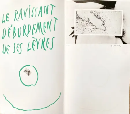 Ets Alechinsky - Le ravissant débordement de ses lèvres