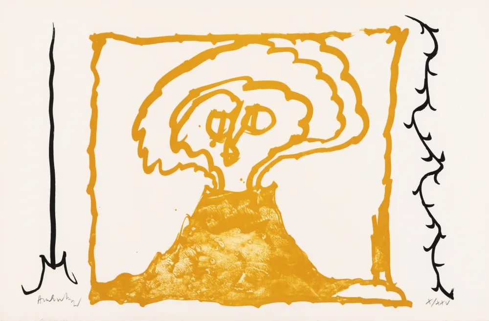 Lithografie Alechinsky - Le rêve de l'ammonite 06