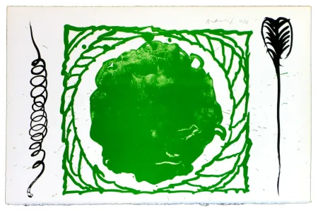 Lithografie Alechinsky - Le rêve de l'ammonite 11