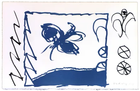 Lithografie Alechinsky - Le rêve de l'ammonite 11