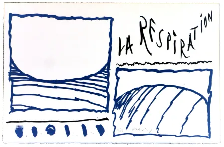 Lithografie Alechinsky - Le rêve de l'ammonite 13