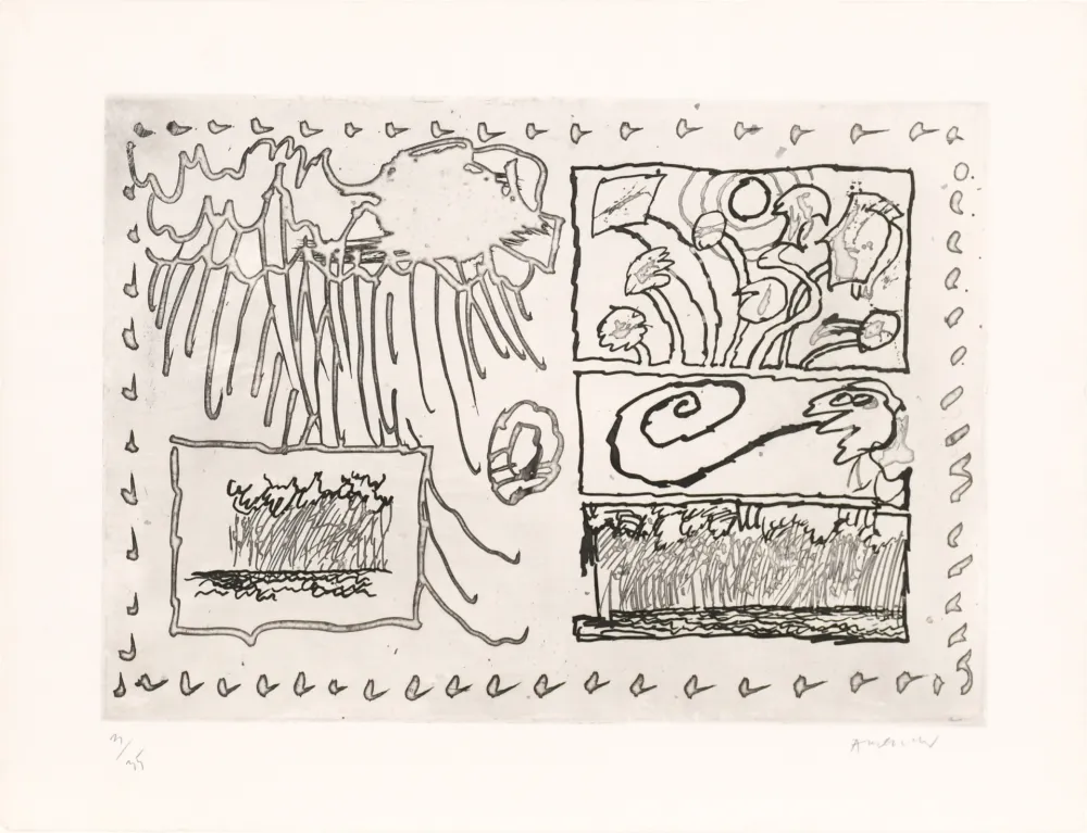 Ets Alechinsky - Le rêve de l’ammonite