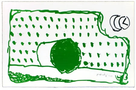 Lithografie Alechinsky - Le rêve de l'ammonite 2