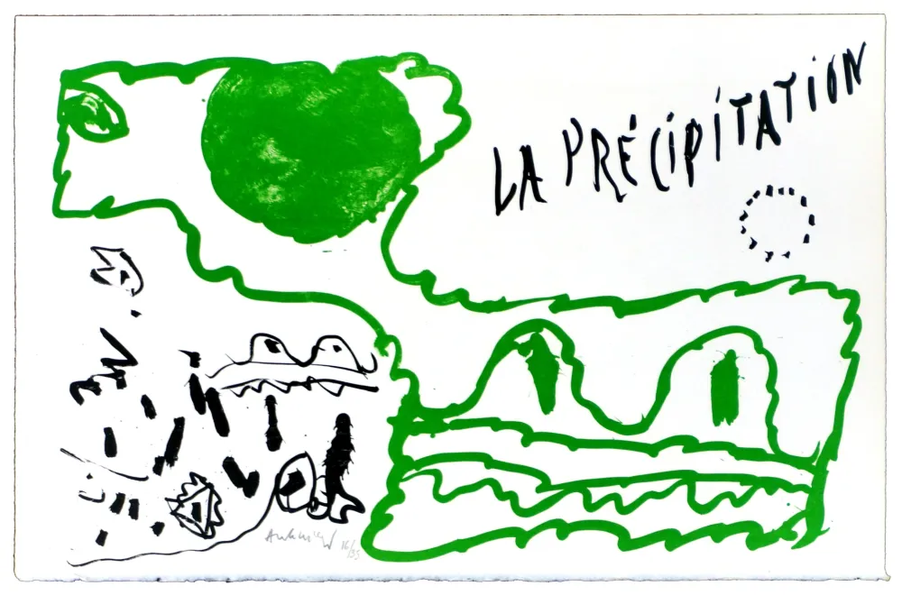 Geïllustreerd Boek Alechinsky - Le rêve de l'ammonite 4