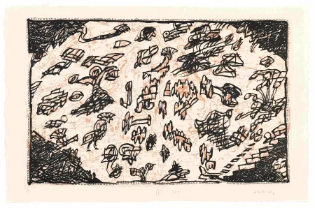 Ets Alechinsky - Le Sauve qui peut de Rocquencourt