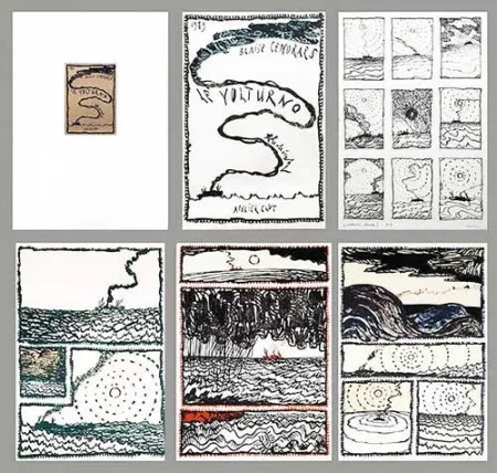 Lithografie Alechinsky - Le Volturno