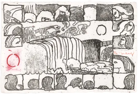 Ets Alechinsky - L'eau forte