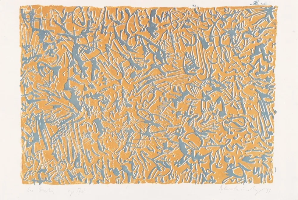 Lithografie Alechinsky - Les gestes