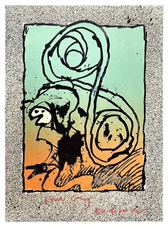 Lithografie Alechinsky - Les infeuilletables