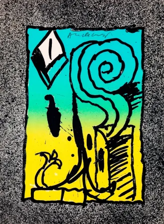 Lithografie Alechinsky - Les infeuilletables 