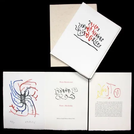 Geen Techniek Alechinsky - Les Nonnes grise