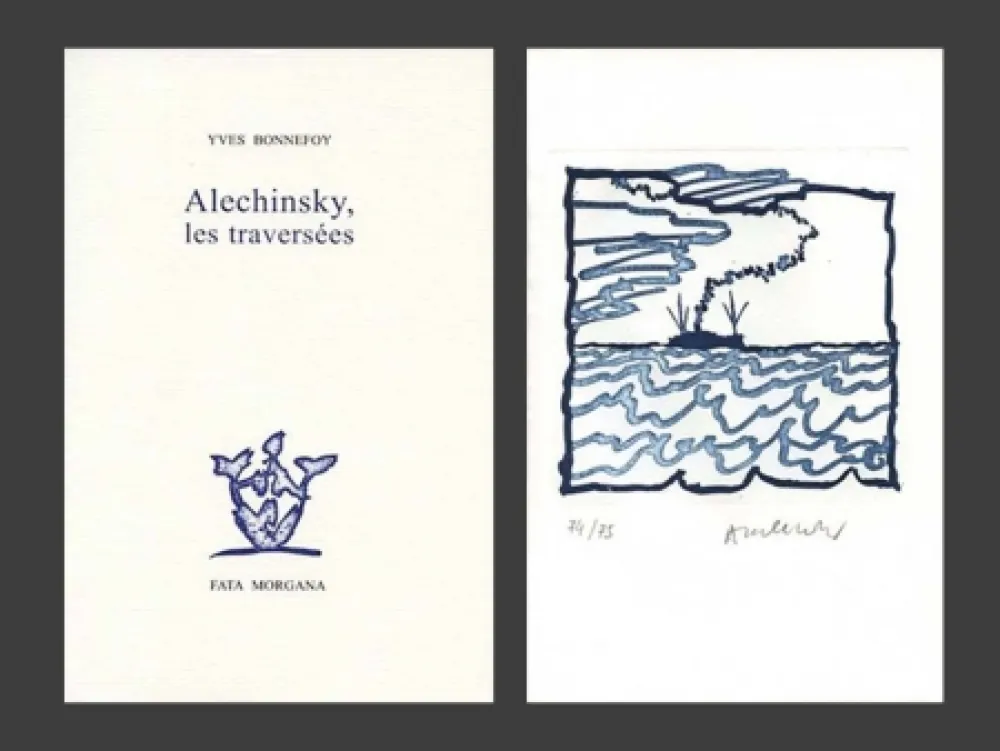 Geïllustreerd Boek Alechinsky - Les Traversées