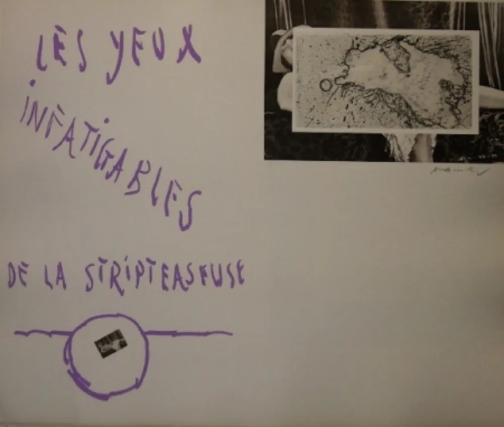 Ets En Aquatint Alechinsky - Les yeux infatigables