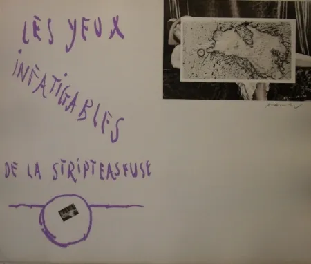 Ets En Aquatint Alechinsky - Les yeux infatigables