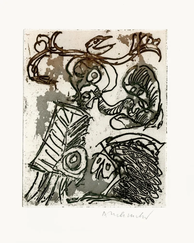 Geïllustreerd Boek Alechinsky - L'espace d'un doute