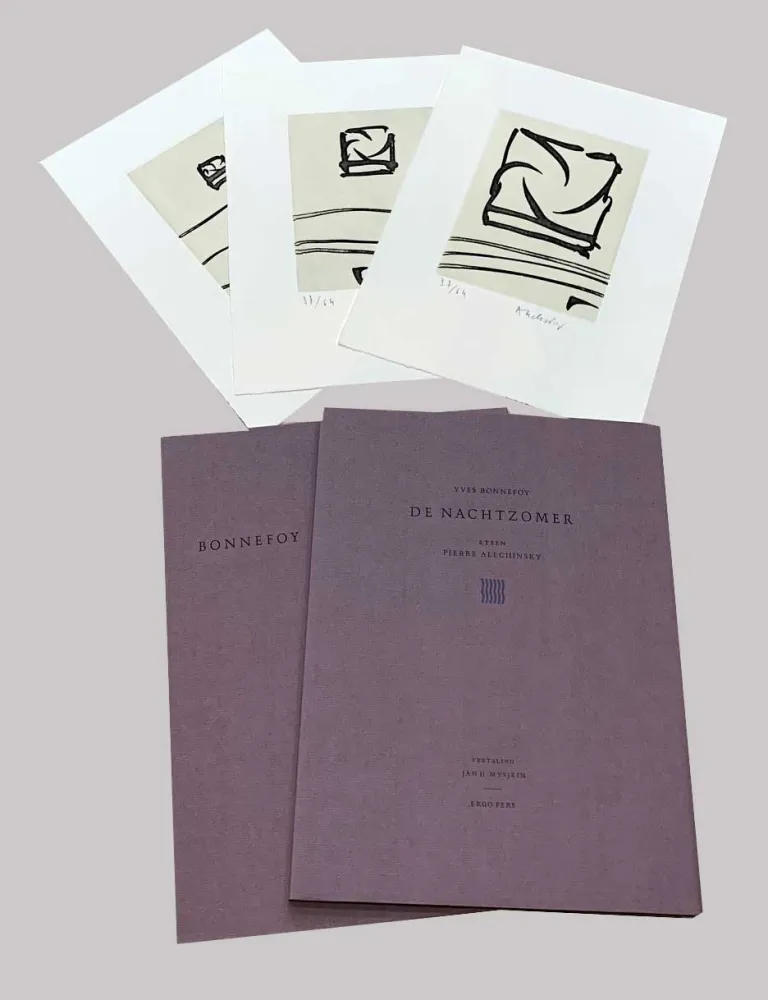 Geïllustreerd Boek Alechinsky - L'été de nuit