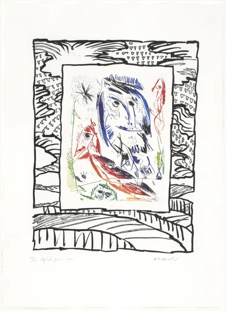 Ets Alechinsky - L’été indien II