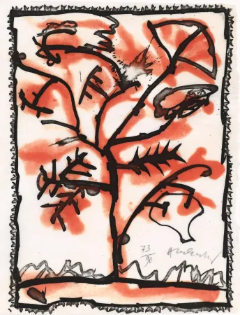 Ets En Aquatint Alechinsky - Lieu dit