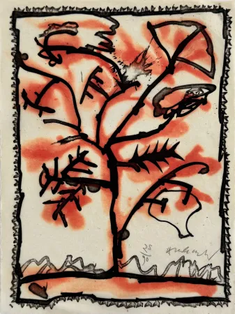 Ets En Aquatint Alechinsky - Lieu dit