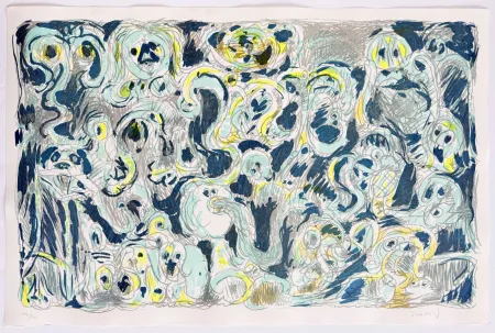 Lithografie Alechinsky - L’inconditionnement humain