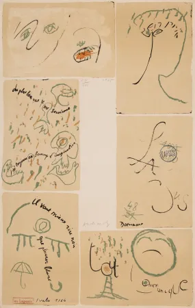 Ets Alechinsky - Litho-mots