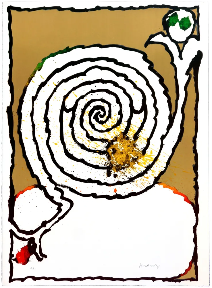 Lithografie Alechinsky - Long Playing