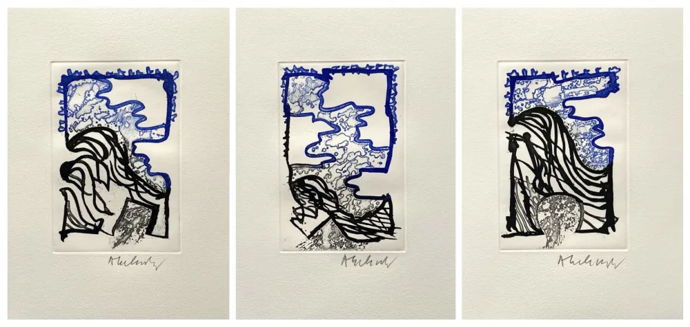 Ets Alechinsky - '' L'Or Noir ''