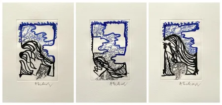 Ets Alechinsky - '' L'Or Noir ''