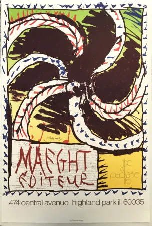 Poster Alechinsky - Maeght éditeur NY