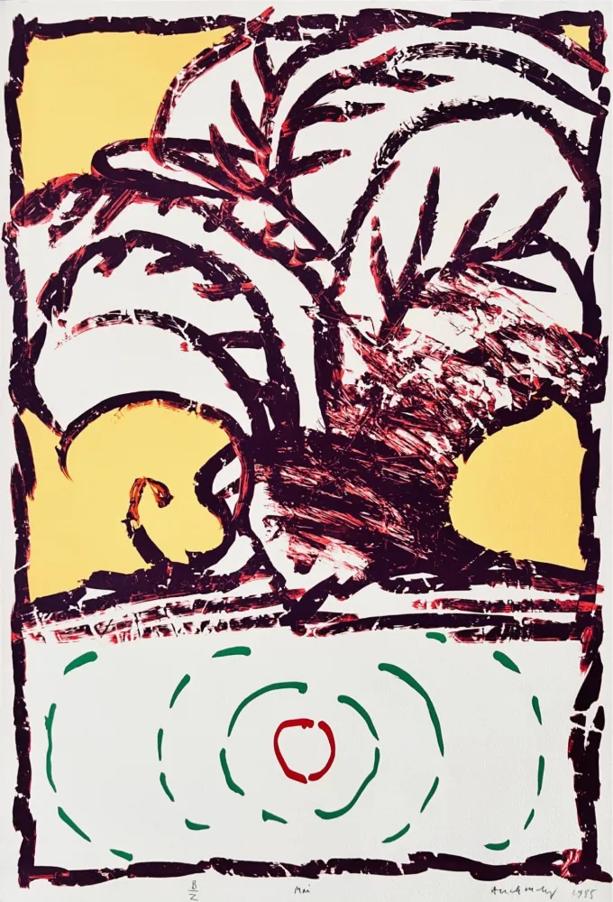 Lithografie Alechinsky - Mai