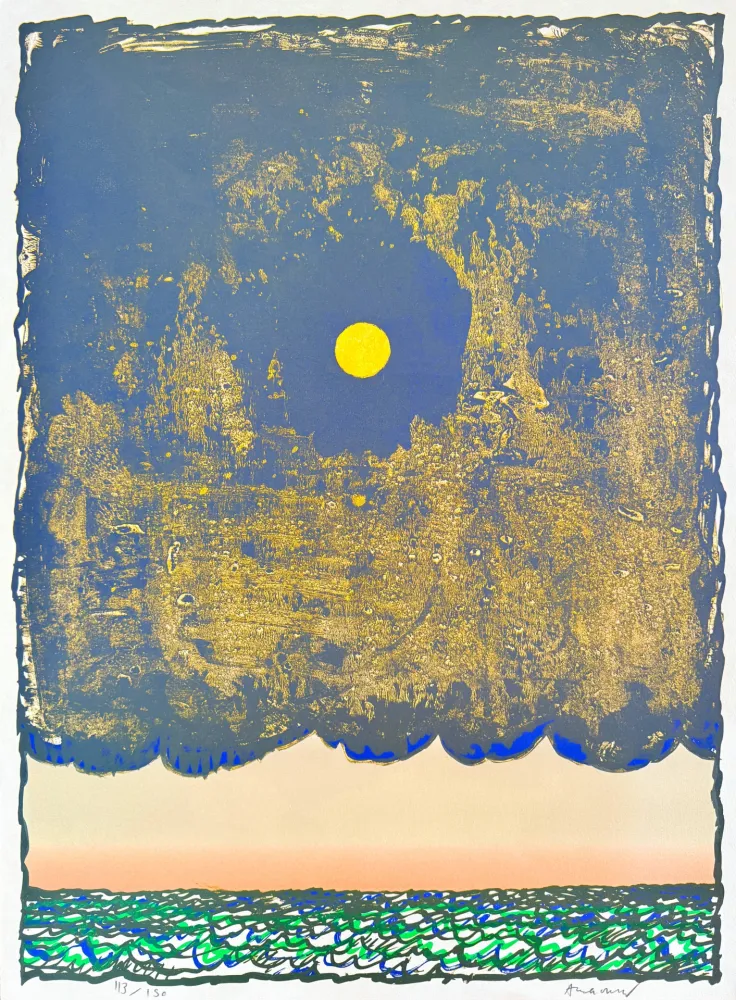 Lithografie Alechinsky - Marée basse